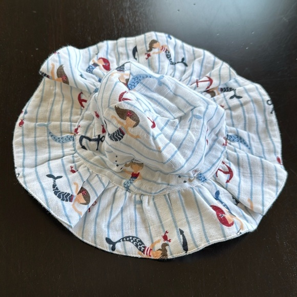 Mud Pie 100% cotton sun hat size 2-5T - Picture 1 of 2
